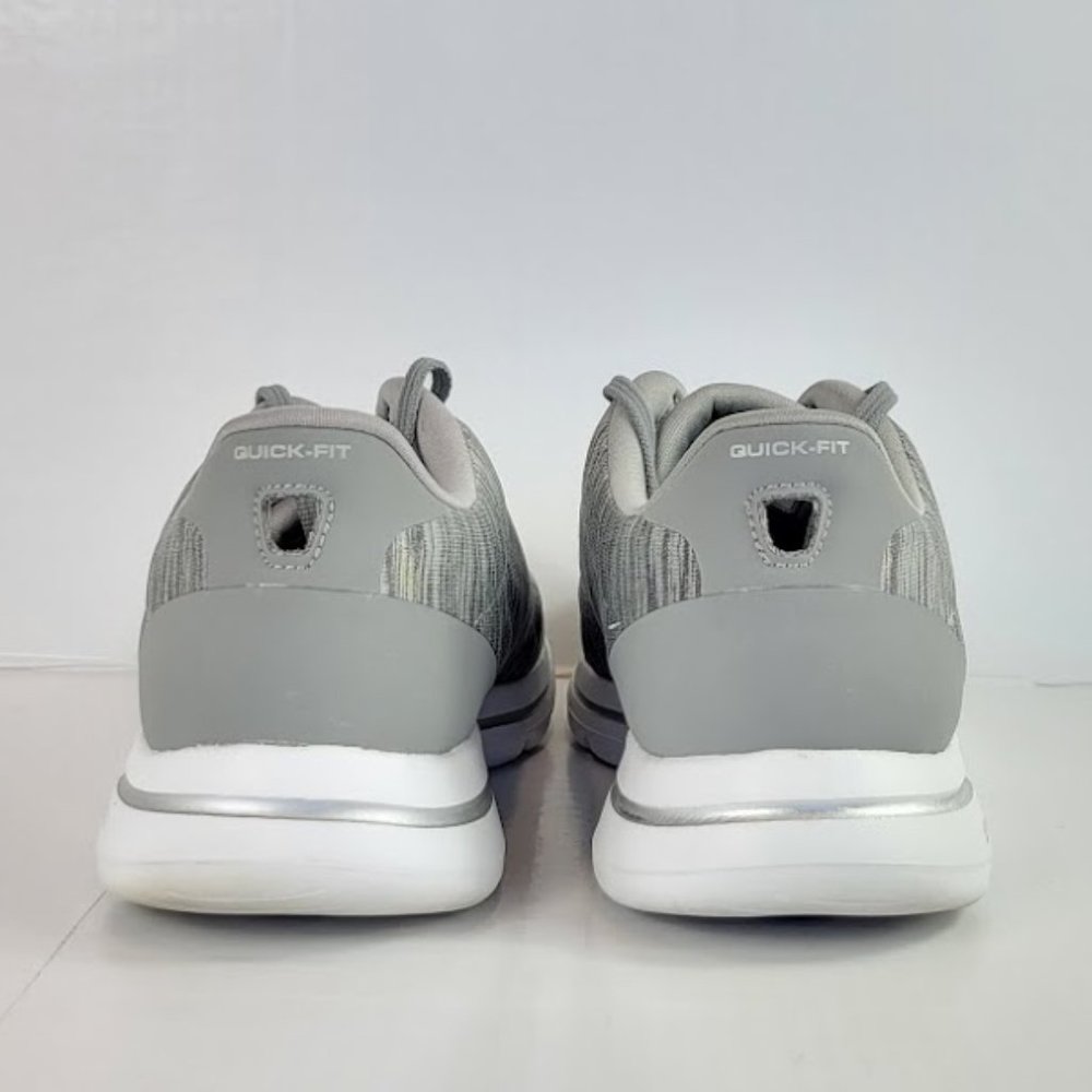 SKECHERS Go Walk 5-True Sneaker grey Sz 10 - Picture 7 of 9